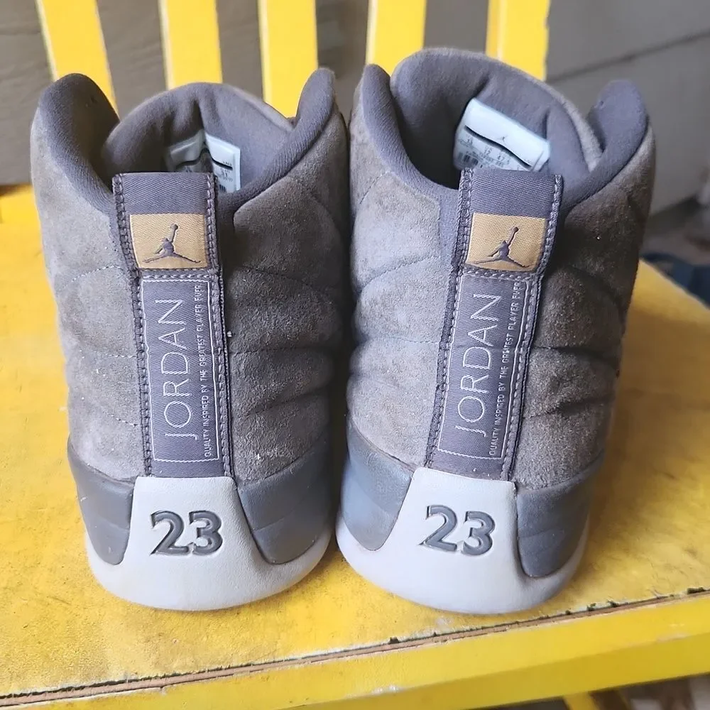 Authentic Air Jordan 12 Retro Wolf Grey 13